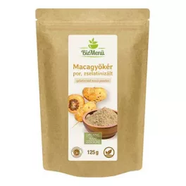 BioMenü bio zselatinizált maca-gyökér por 125 g - bio és vegán étrendkiegészítők