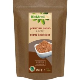 BioMenü bio perui kakaópor 250 g - bio és új hullámos étkezés