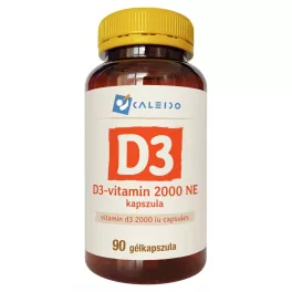 Caleido d3-vitamin 2000ne gélkapszula 90db - bio és vegán étrendkiegészítők