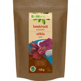 BioMenü bio cékla por 125 g - bio és új hullámos étkezés