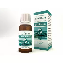 Neuston természetes illóolaj geránium 10 ml - aromaterápiához és wellnesshez