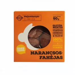 Majomkenyér narancsos-fahéjas keksz 50 g - bio és új hullámos étkezés