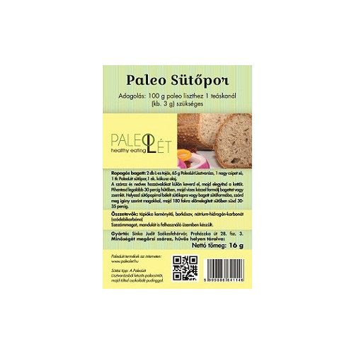 Paleolét sütőpor 36 g