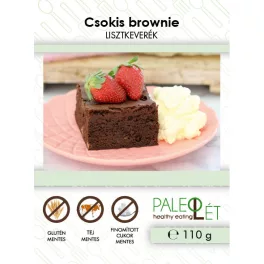 Paleolét belga csokis brownie 156g - bio és új hullámos étkezés