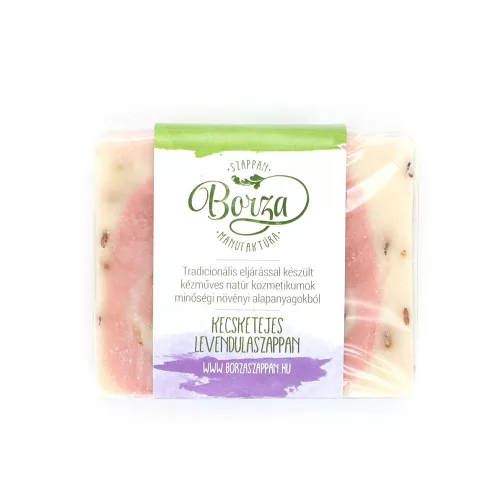 Borza kecsketejes levendula szappan 100g