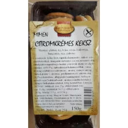 Its us mimen gluténmentes keksz citromkrémes 150 g - bio és új hullámos étkezés