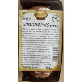 Its us mimen gluténmentes keksz kókuszkrémes 150 g - bio és új hullámos étkezés
