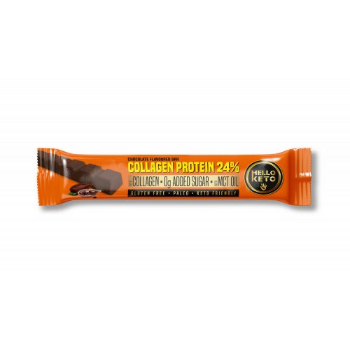 HelloKeto szelet kollagén protein csokoládé ízű 40 g