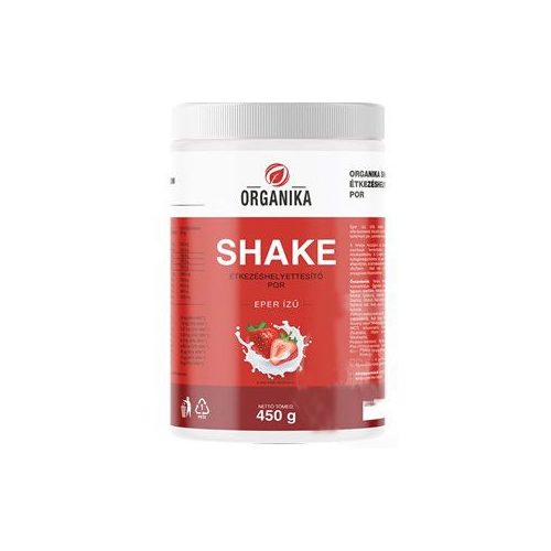 Organika shake por eper ízű 450 g