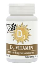 Dr.m prémium d3-vitamin tabletta 120 db