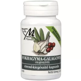 Dr.m fokhagyma-galagonya-olajfalevél kapszula 60 db - bio és vegán étrendkiegészítők
