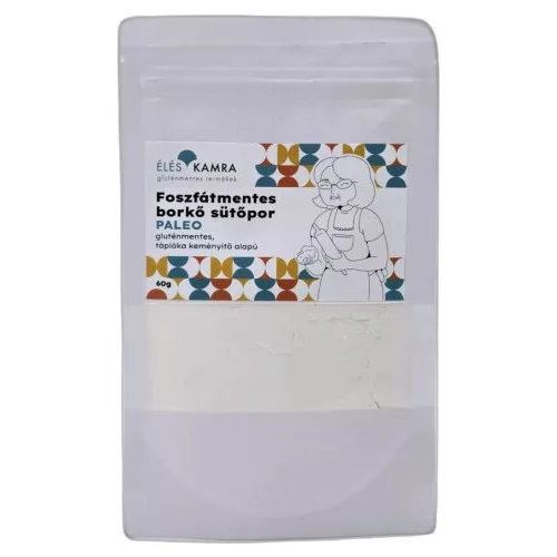 Éléskamra foszfátmentes borkő paleo sütőpor tápióka keményítő alapú 60 g