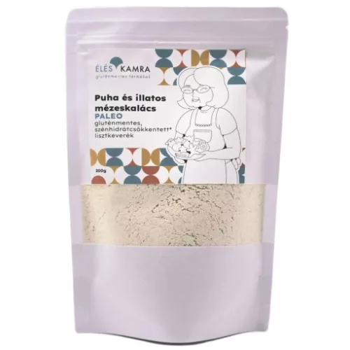 Éléskamra puha és illatos mézeskalács szénhidrátcsökkentett lisztkeverék 200 g