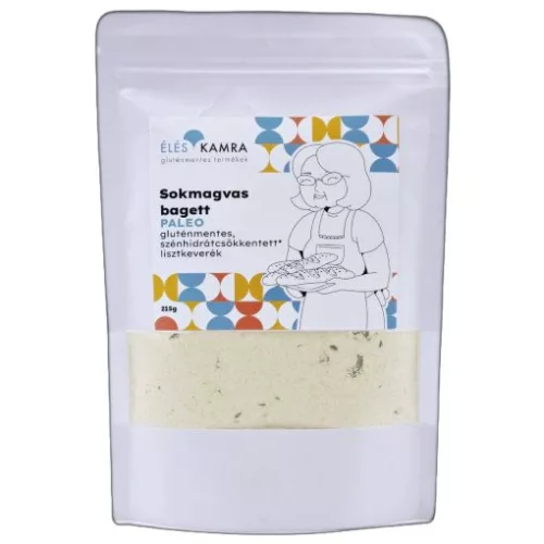 Éléskamra sokmagvas paleo bagett szénhidrátcsökkentett lisztkeverék 215 g