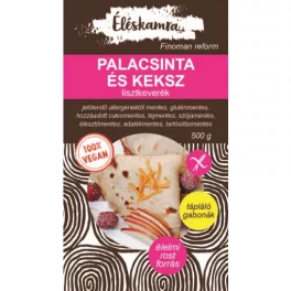 Éléskamra vegan palacsinta és keksz lisztkeverék gluténmentes 500 g - bio és új hullámos étkezés