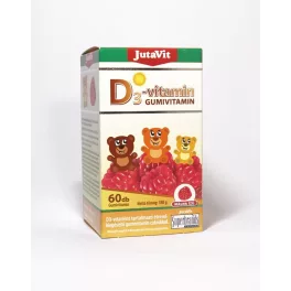 Jutavit gumivitamin d3-vitamin kapszula 60 db - bio és vegán étrendkiegészítők