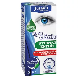 Jutavit eyeclinic szemcsepp irritált szemre 10 ml - bio és natúr kozmetikumok