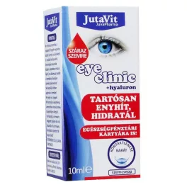 Jutavit eyeclinic szemcsepp száraz szemre 10 ml - bio és natúr kozmetikumok