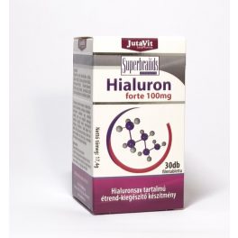 Jutavit hialuron forte 100 mg tabletta 30 db - bio és vegán étrendkiegészítők