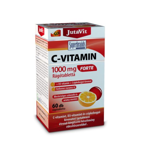 Jutavit c-vitamin 1000mg forte rágótabletta 60db 
