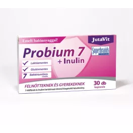 Jutavit probium 7+inulin kapszula 30 db - bio és vegán étrendkiegészítők