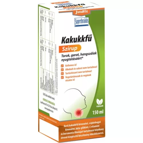 Jutavit kakukkfű szirup 150ml