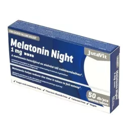 Jutavit melatonin night 1mg tabletta 50 db