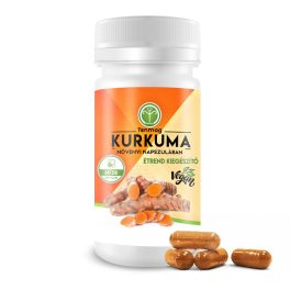 Tenmag kurkuma kapszula 60 db - bio és vegán étrendkiegészítők