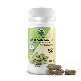 Tenmag zöld kardamom kapszula 60 db - bio és vegán étrendkiegészítők