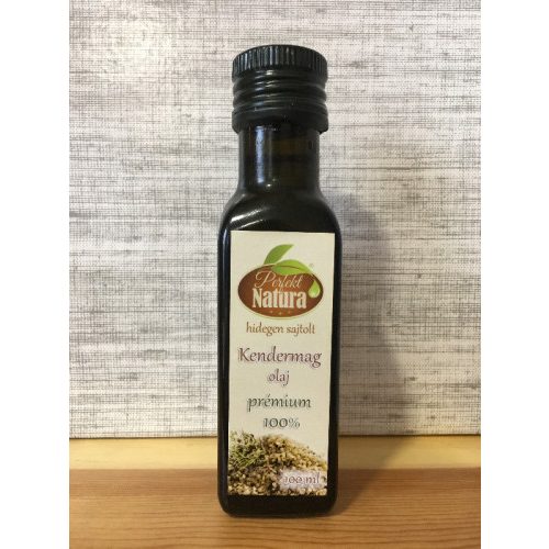 Perfekt Natura hidegen sajtolt kendermag  olaj 100 ml