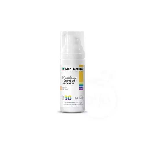 Medinatural spf30 ránctalanító fényvédő arckrém 50 ml - bio és natúr kozmetikumok