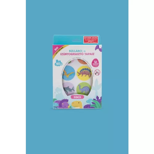 Elysium kullancs- és szúnyogriasztó dínós tapasz enyhébb aromával (0-3 éves kor között) - 60 db