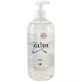 Just Glide Aanal - vízbázisú, anál síkosító (500ml)
