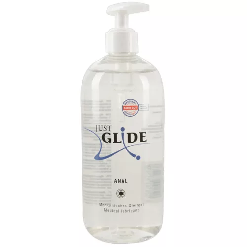Just Glide Aanal - vízbázisú, anál síkosító (500ml)