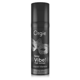   Orgie Sexy Vibe High Voltage - folyékony vibrátor nőknek és férfiaknak (15ml)