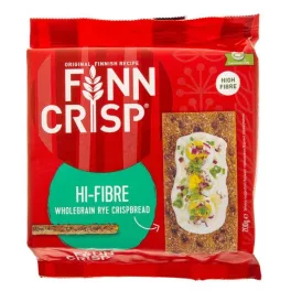 Finn Crisp hi-fibre ropogós kenyér rozskorpával 200 g - bio és új hullámos étkezés
