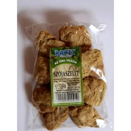 Rapet hungary szójaszelet 100g - bio és új hullámos étkezés