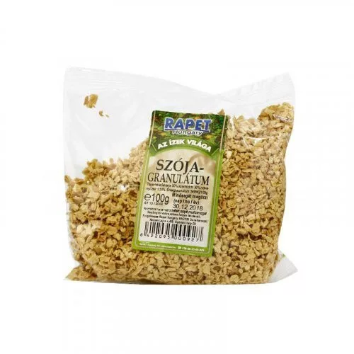Rapet hungary szójagranulátum 100g - bio és új hullámos étkezés