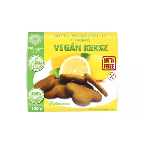 Provega vegán keksz citromos 120 g