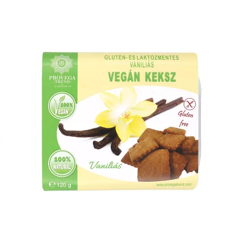 Provegatrend gluténmentes vaníliás vegán keksz 120 g