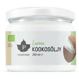   Puhdistamo extra-neitsyt kookosöljy 250 ml extra szűz bio kókuszolaj