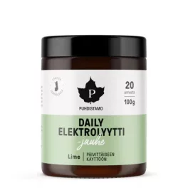   Puhdistamo daily elektrolyytti 100g lime ízű napi elektrolit italpor