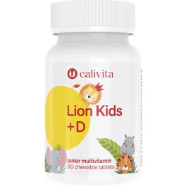 Calivita lion kids d rágótabletta multivitamin gyerekeknek 90db - bio és vegán étrendkiegészítők