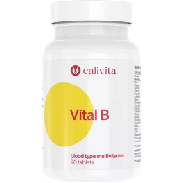Calivita vital b tabletta multivitamin b-vércsoportúaknak 90db - bio és vegán étrendkiegészítők