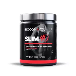 Biocom slim 40 meggy ízű italpor