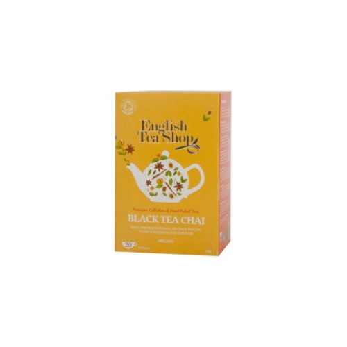 Ets bio fekete tea chai 20x2g 40 g