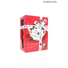   English Tea Shop 12 bio karácsonyi selyempiramis filteres teaválogatás 24 g