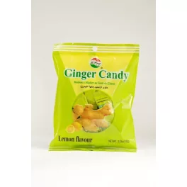 Gyömbér kemény cukorka citrommal 100g - bio és új hullámos étkezés