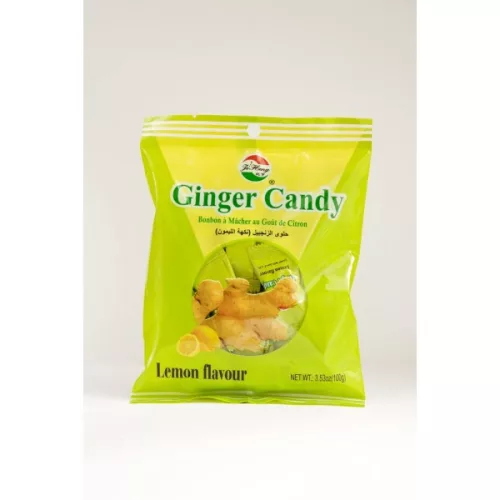 Gyömbér kemény cukorka citrommal 100g - bio és új hullámos étkezés
