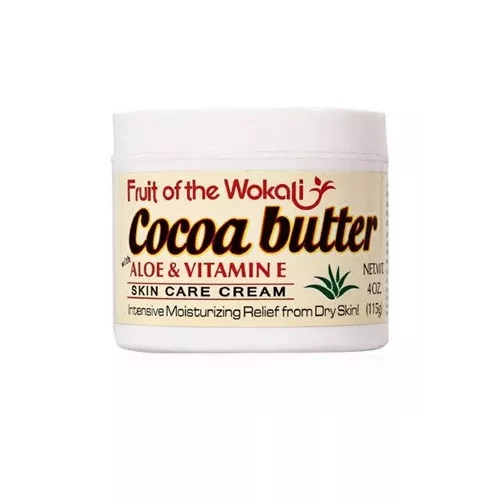 Wokali kakaóvaj, aloe vera és e-vitamin kivonatos tápláló arckrém száraz bőrre 115 g